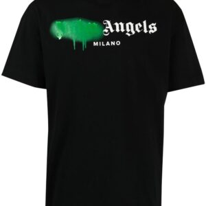 Palm Angels sprayed logo cotton T-shirt