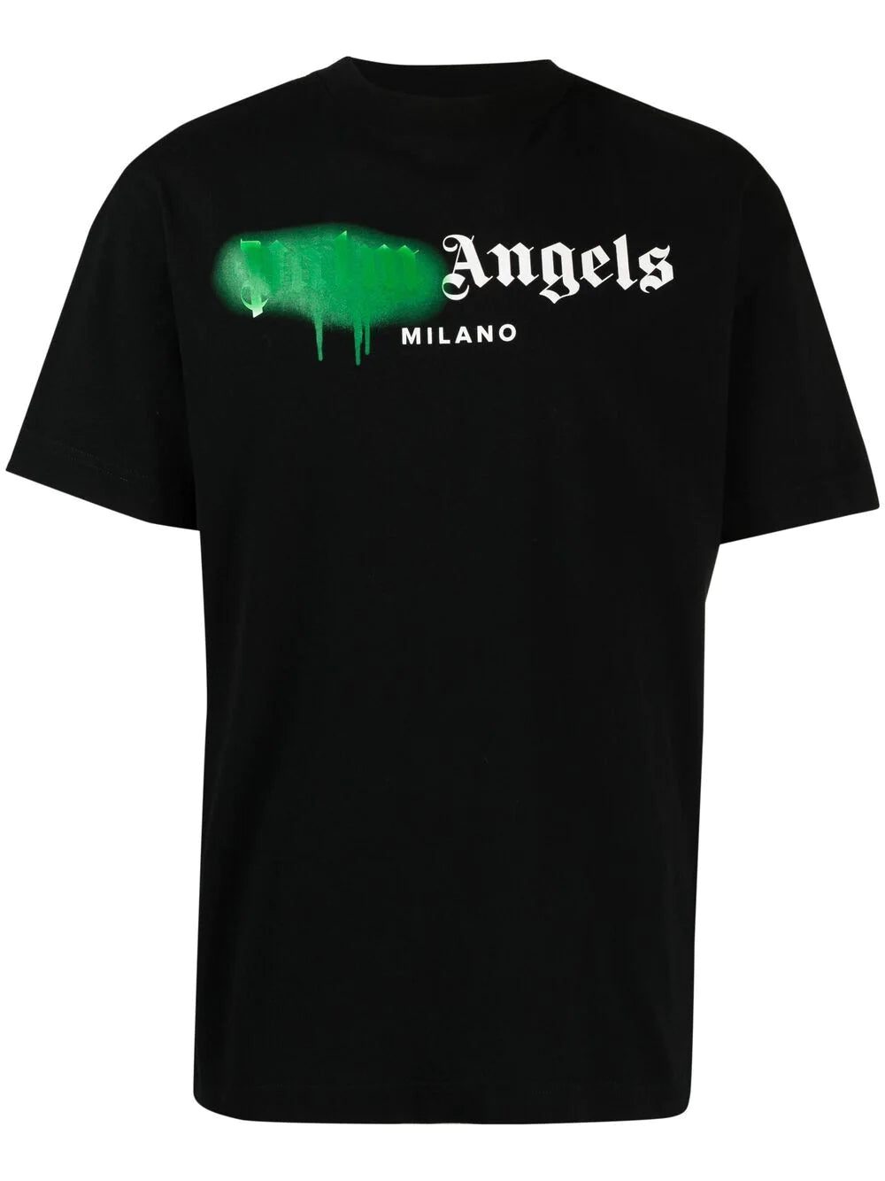 Palm Angels sprayed logo cotton T-shirt