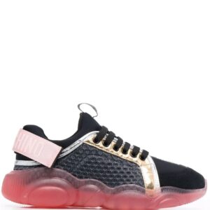 Moschino  Logo Tape Teddy Bear sole sneakers