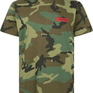 Supreme  Spiral camouflage-print T-shirt
