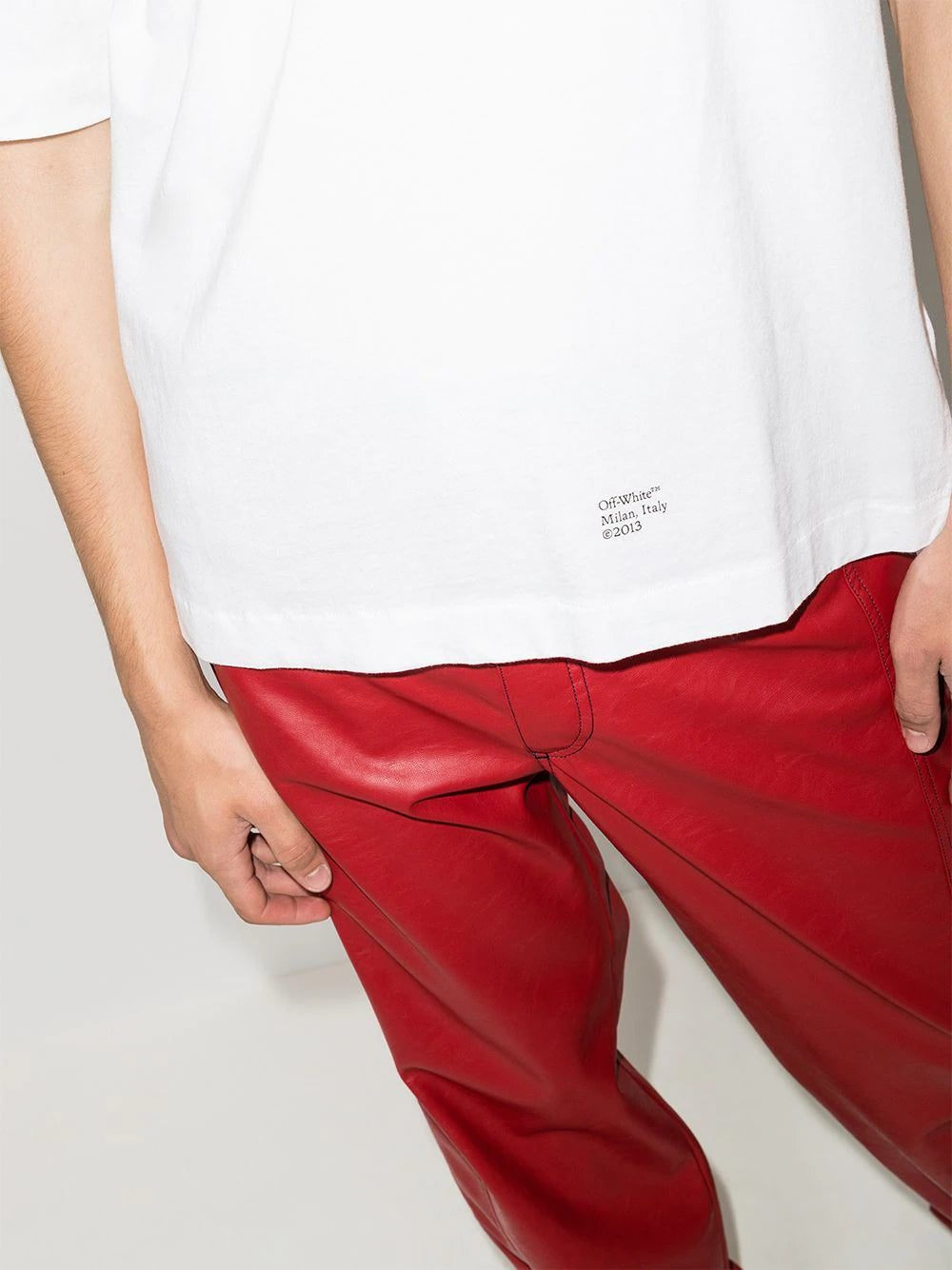 Off-white Caravaggio Arrow print T-shirt - Image 4