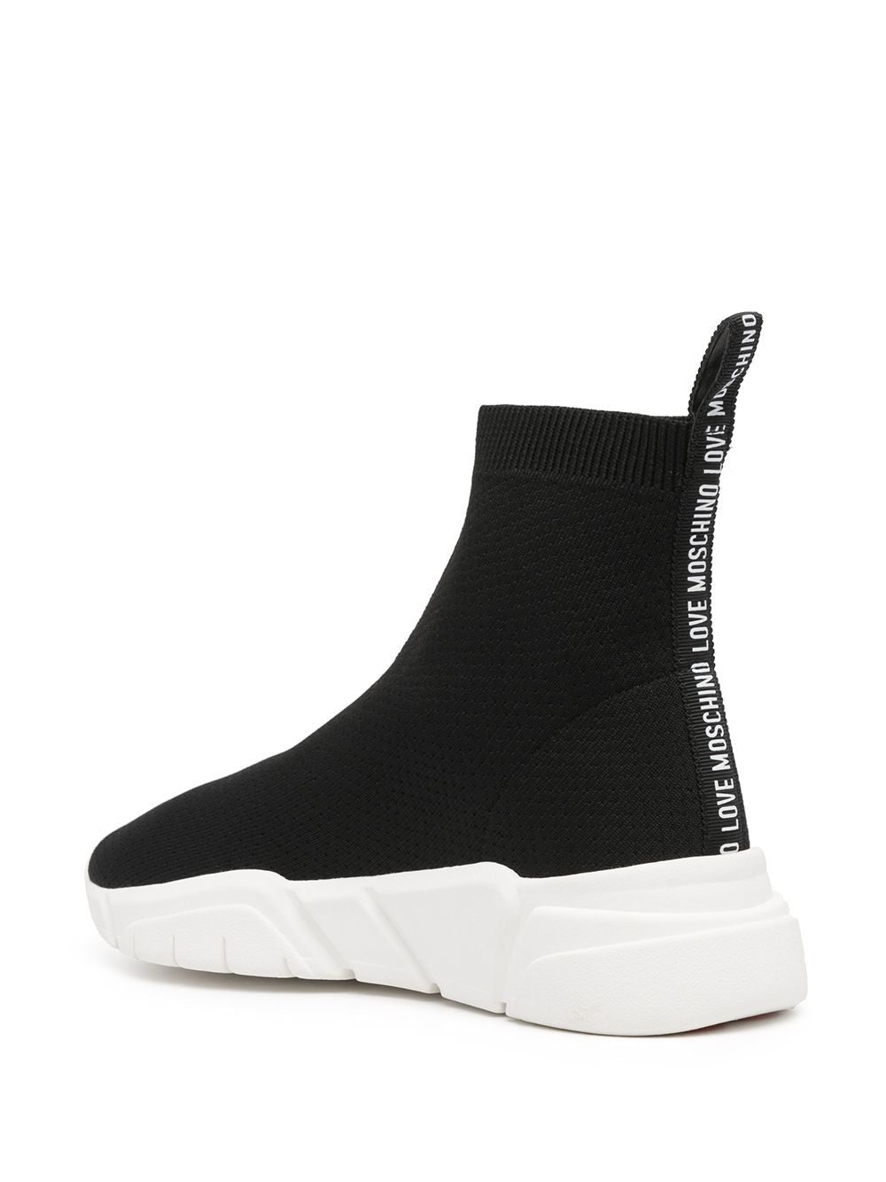 Love Moschino logo-print slip-on sneakers - Image 3