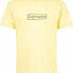 Supreme  x KAWS Chalk logo T-shirt