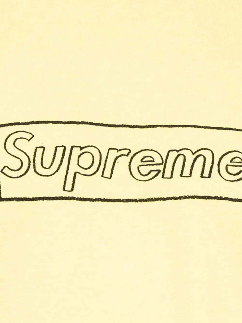 Supreme x KAWS Chalk logo T-shirt - Image 2