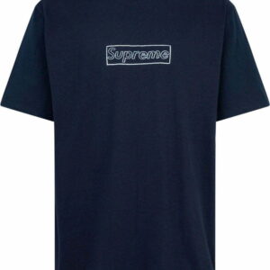 Supreme  x KAWS Chalk Logo crew neck T-shirt