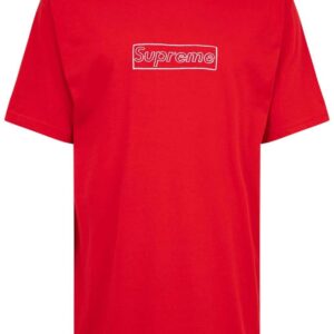 Supreme  x KAWS chalk logo T-shirt