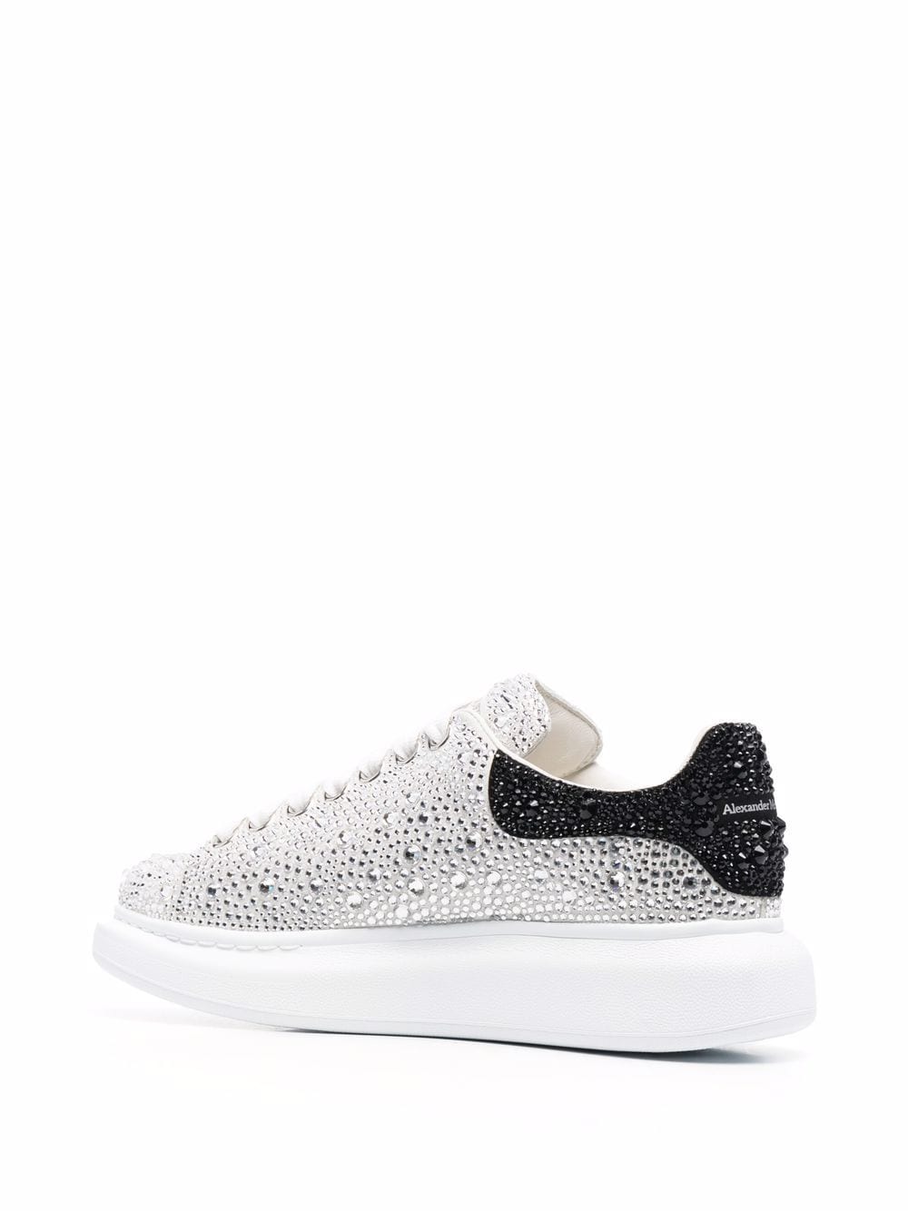 Alexander McQueen Oversized crystal-embellished sneakers - Image 3