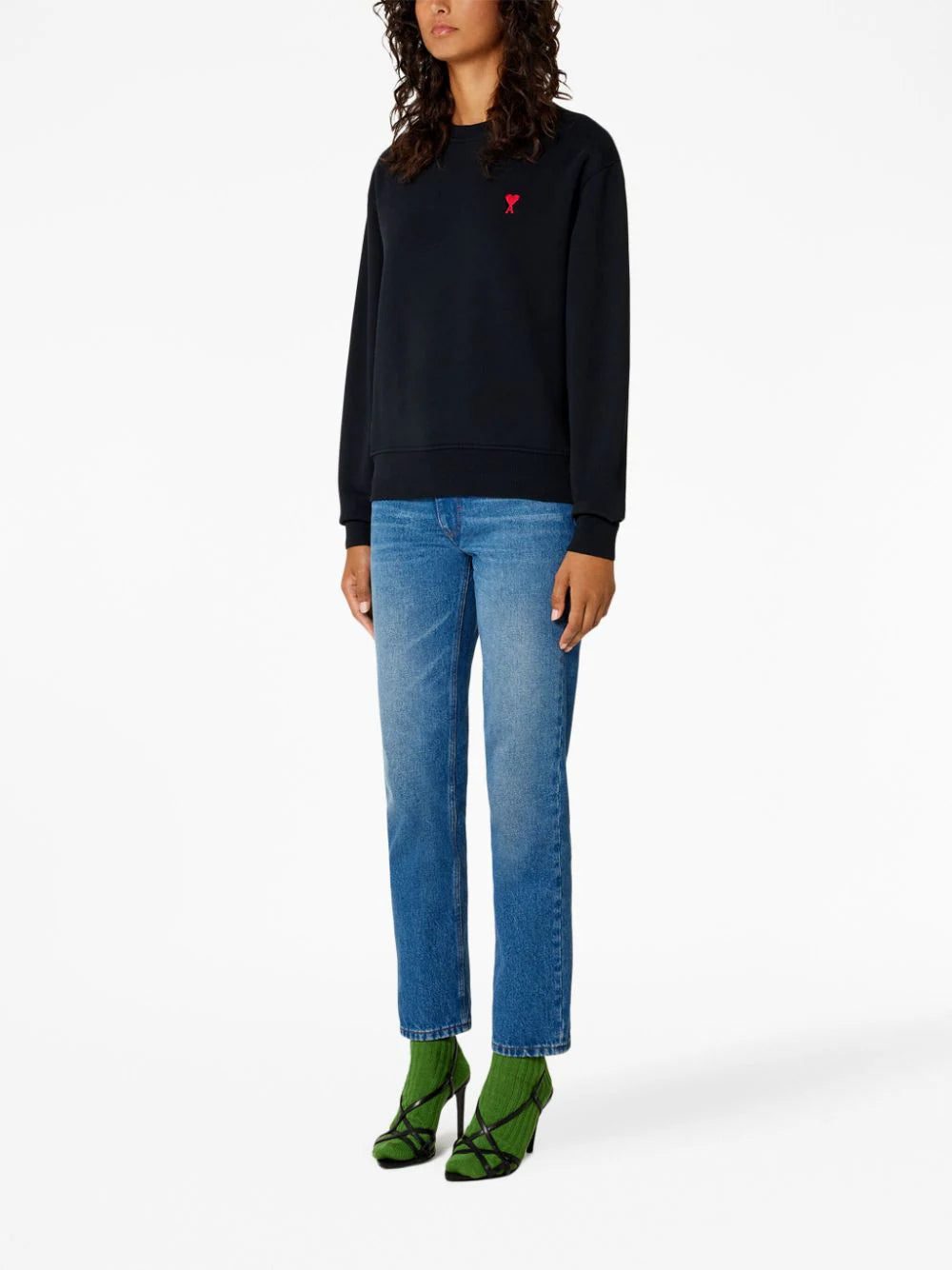 AMI Paris Ami De Coeur sweatshirt - Image 2