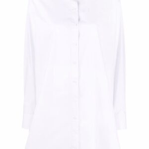 Karl Lagerfeld embellished logo tunic shirt