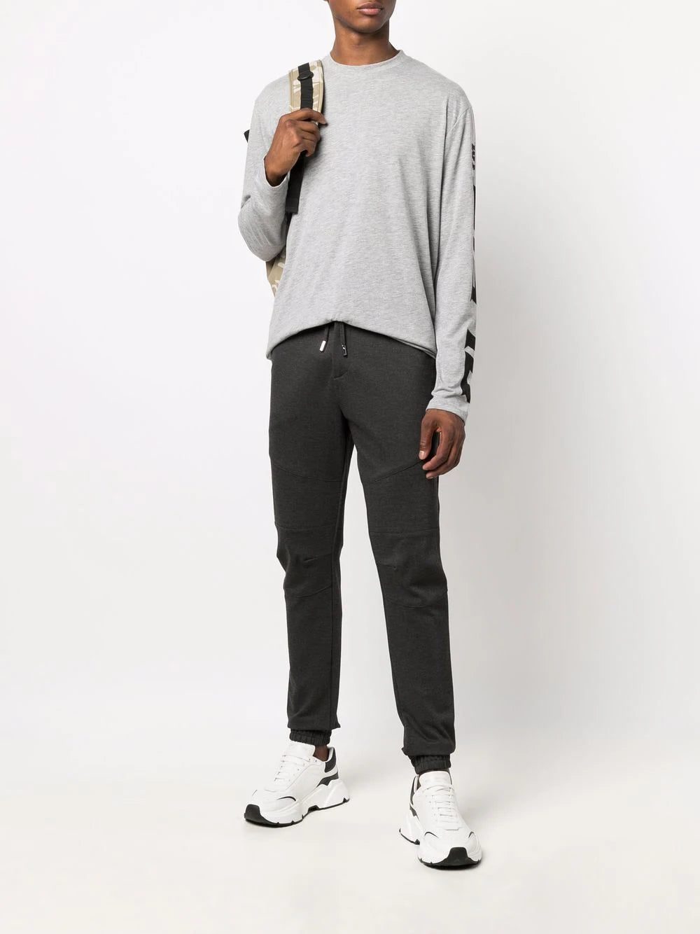 Philipp Plein logo-print long-sleeved T-shirt - Image 2