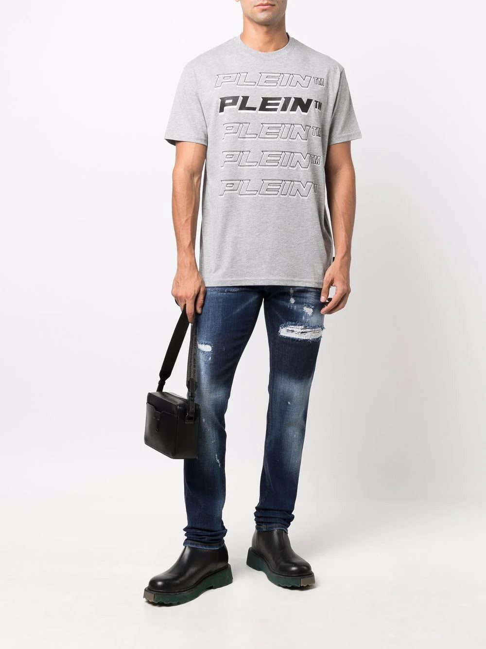 Philipp Plein Plein repeat logo T-shirt - Image 2