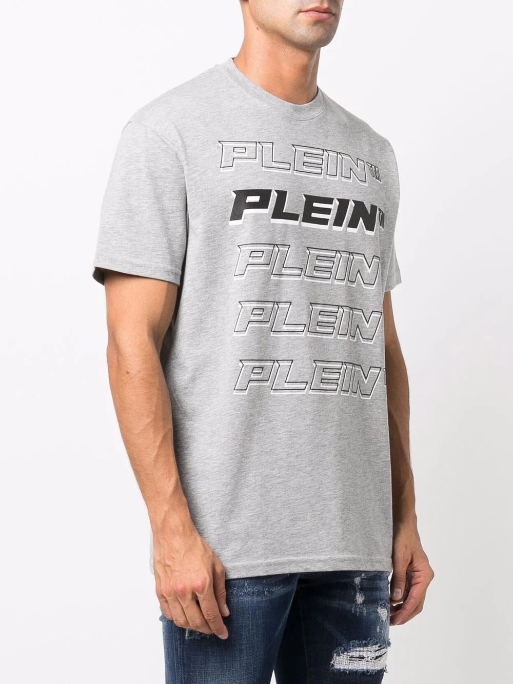 Philipp Plein Plein repeat logo T-shirt - Image 3