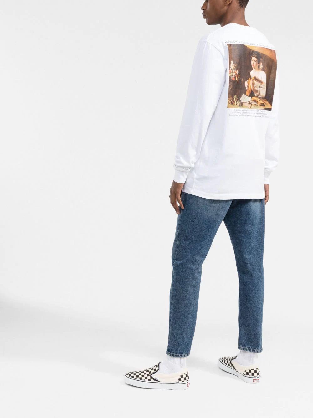 Off-White Caravaggio-print long-sleeve T-shirt - Image 4