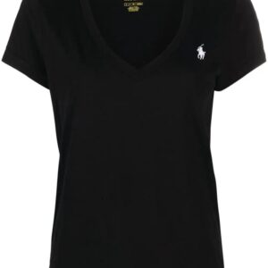 Polo Ralph Lauren  embroidered-logo v-neck T-shirt