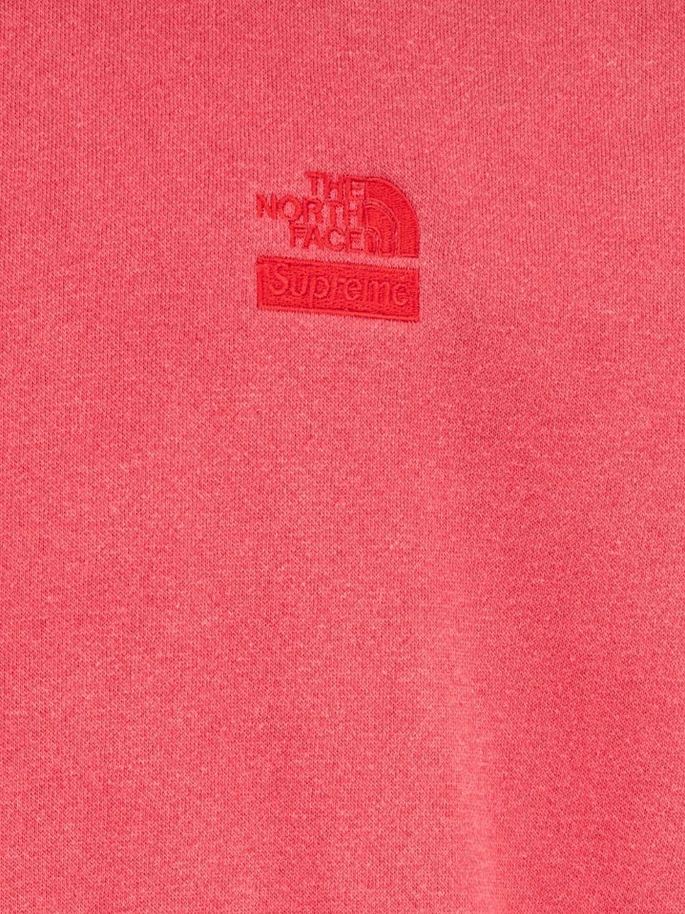 Supreme x The North Face logo-embroidered sweatshirt - Image 3