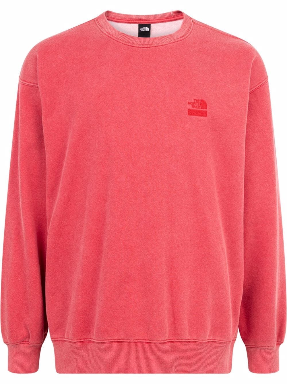 Supreme x The North Face logo-embroidered sweatshirt