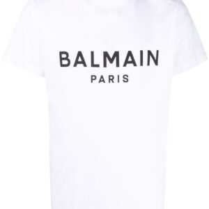 Balmain  logo-print cotton T-shirt