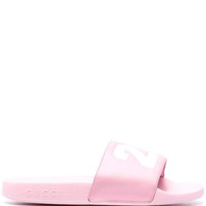 Gucci  Pursuit leather slides