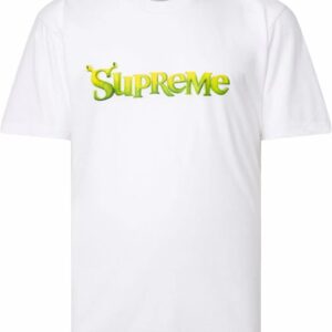 Supreme  x Shrek logo-print T-shirt