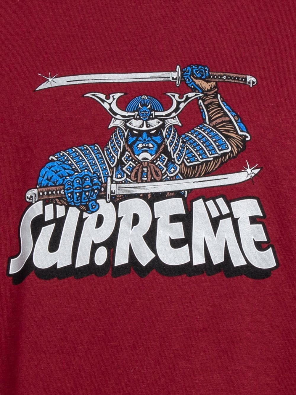 Supreme Samurai graphic-print T-shirt - Image 2