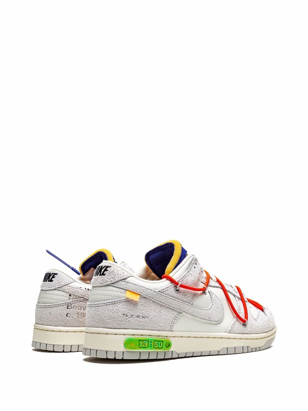 Nike X Off-White Dunk Low "Lot 13" sneakers - Image 3