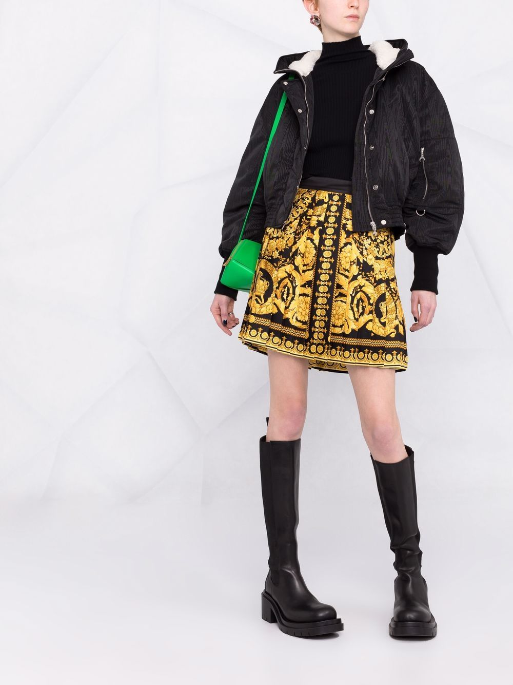 Versace Barocco pleated skirt - Image 2