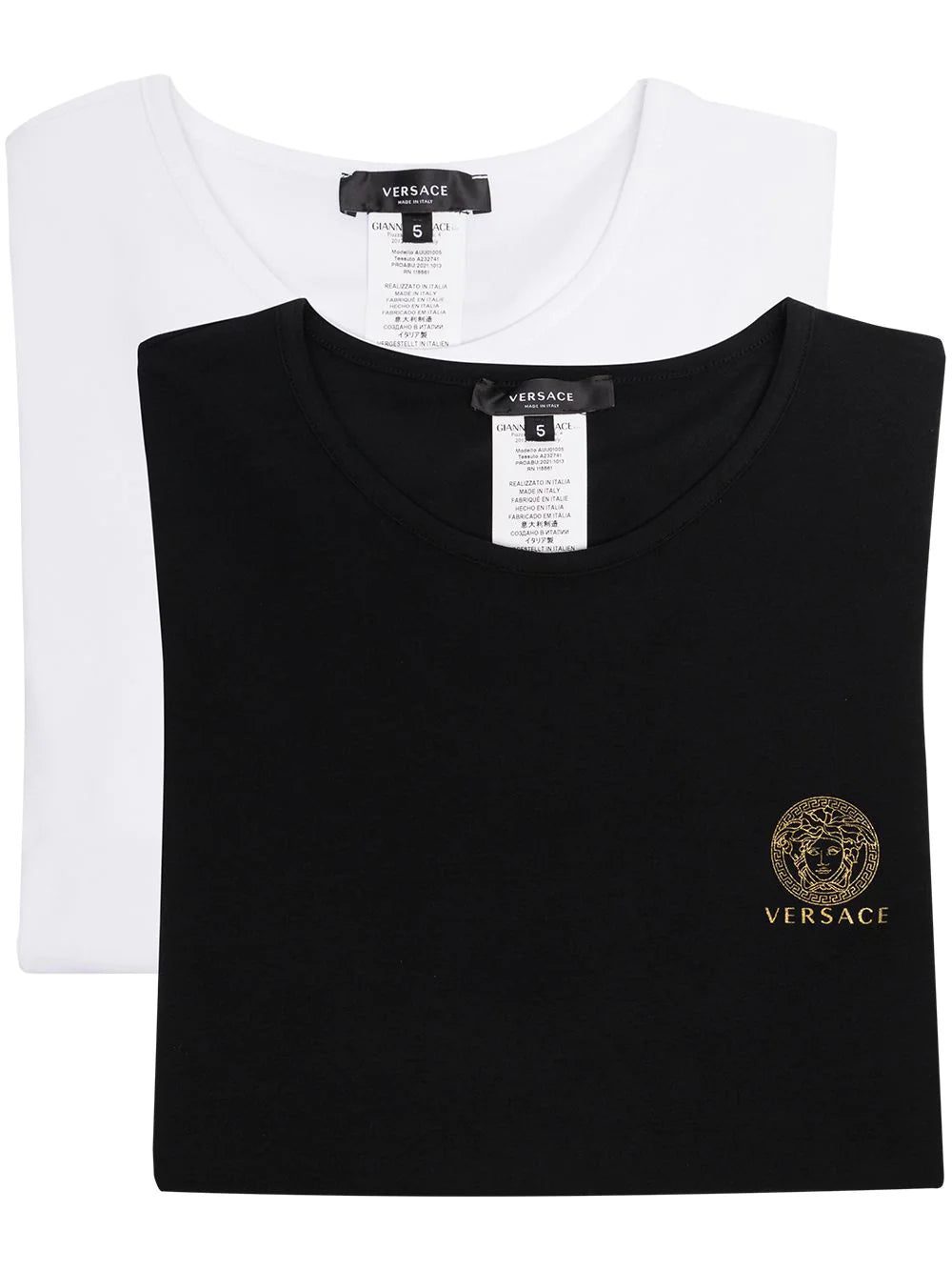 Versace two-pack Medusa-print T-shirts