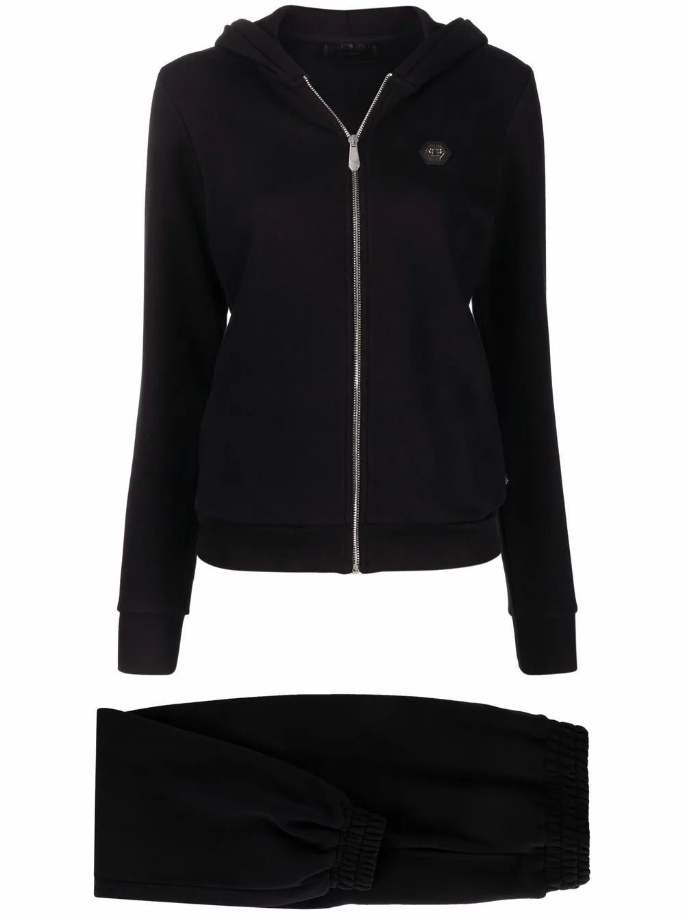 Philipp Plein sequin embellished skull tracksuit set