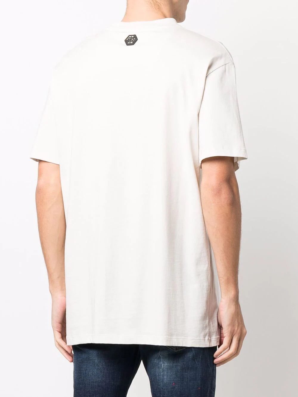 Philipp Plein logo crew-neck T-shirt - Image 4