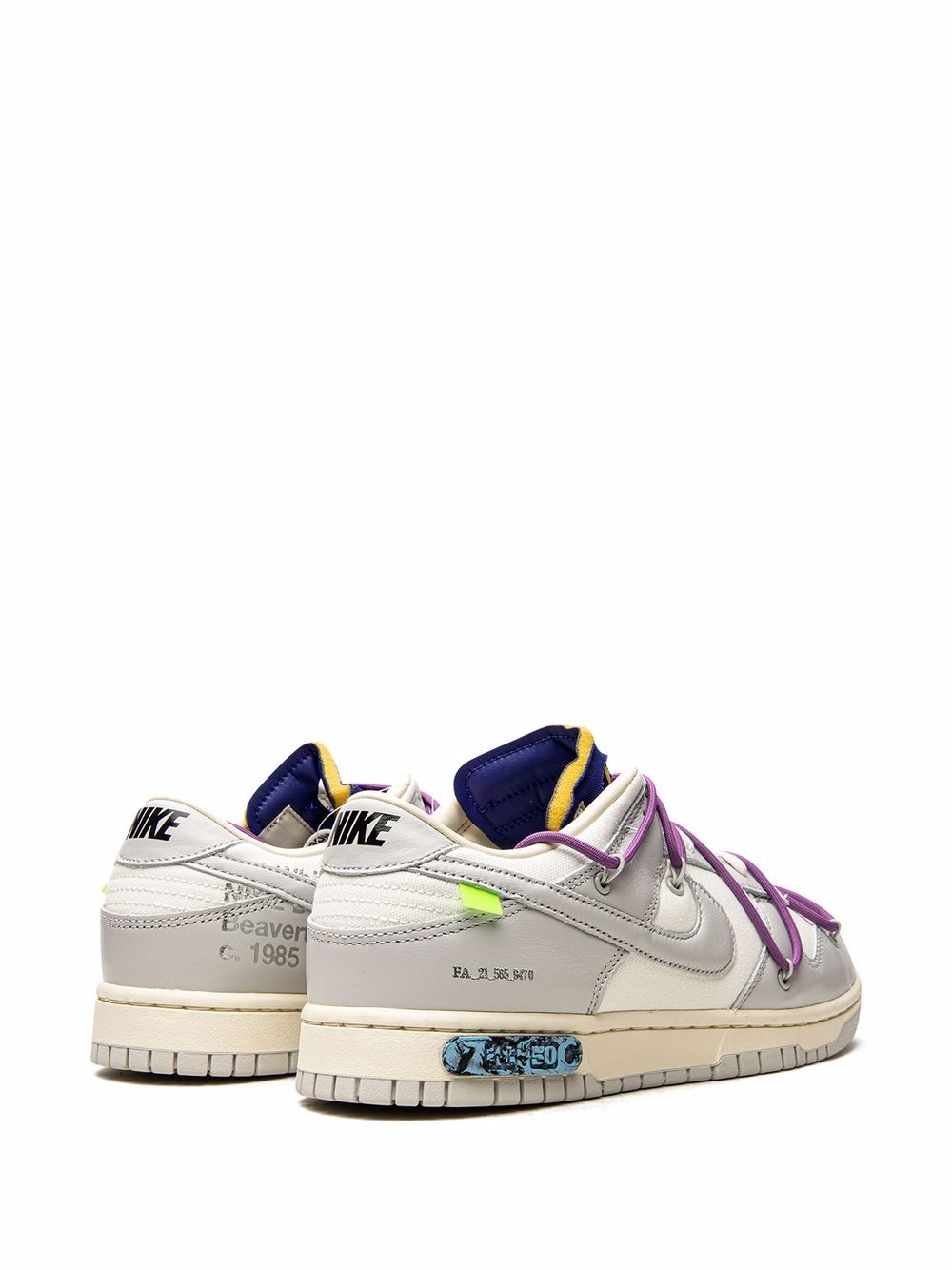 Nike X Off-White Dunk Low "Lot 48" sneakers - Image 3