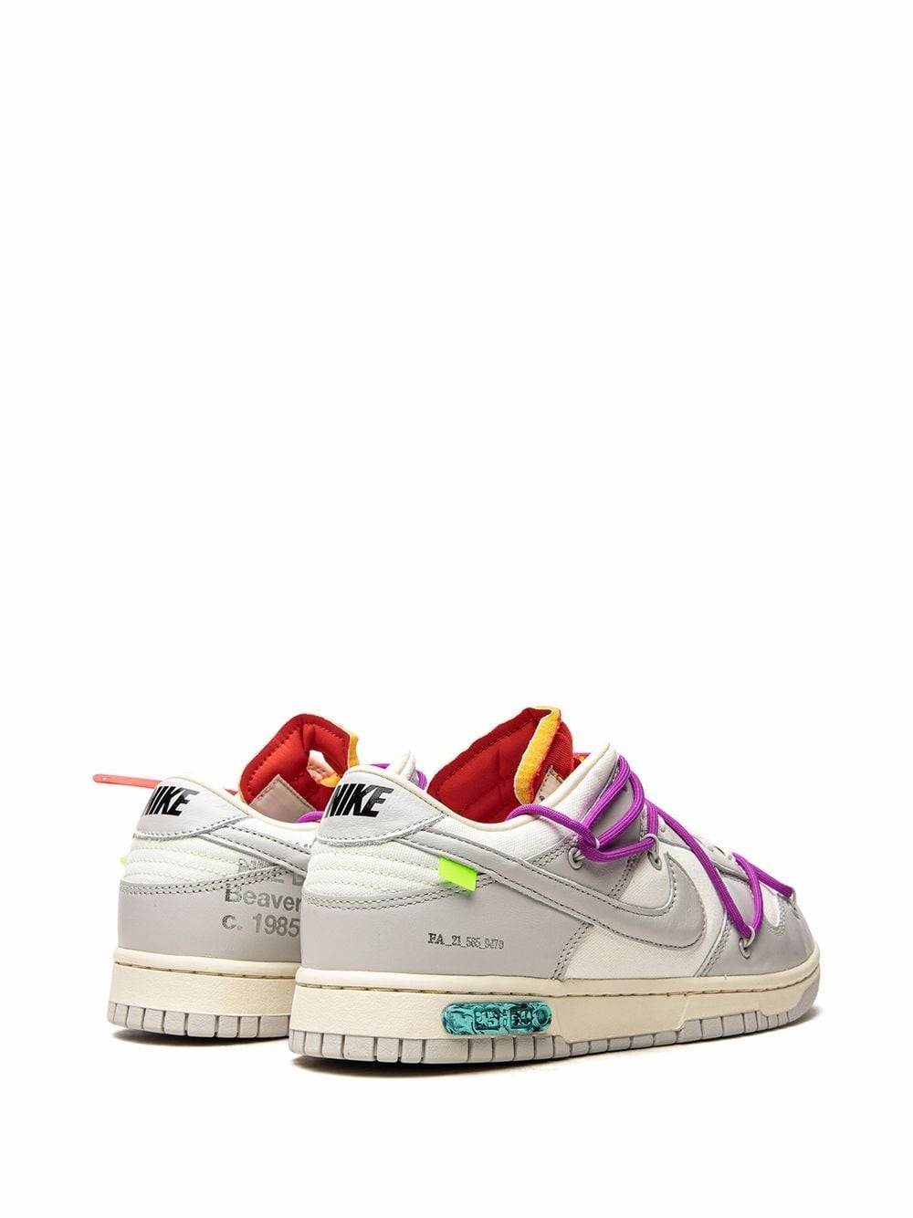 Nike X Off-White Dunk Low "Lot 45" sneakers - Image 3