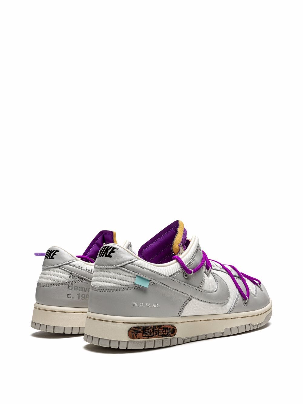 Nike X Off-White Dunk Low "Lot 28" sneakers - Image 3