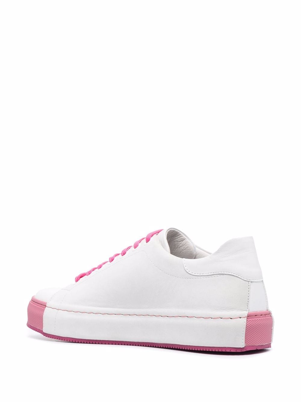 Moschino logo low-top sneakers - Image 3