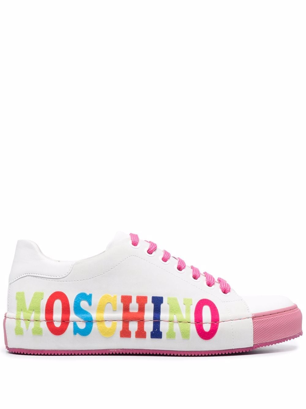 Moschino logo low-top sneakers