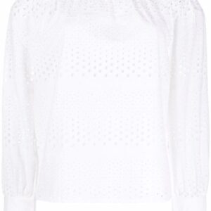 Karl Lagerfeld off-shoulder long-sleeve top