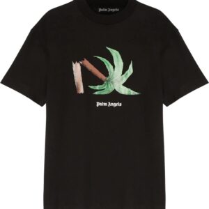 Palm Angels  Broken Palm print T-shirt