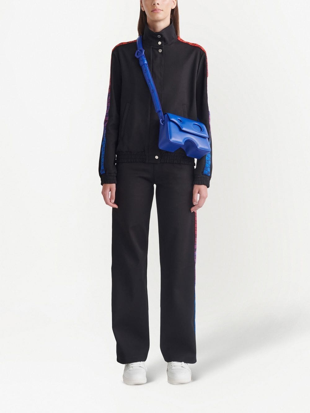 Off-White monogram-band track jacket - Image 2