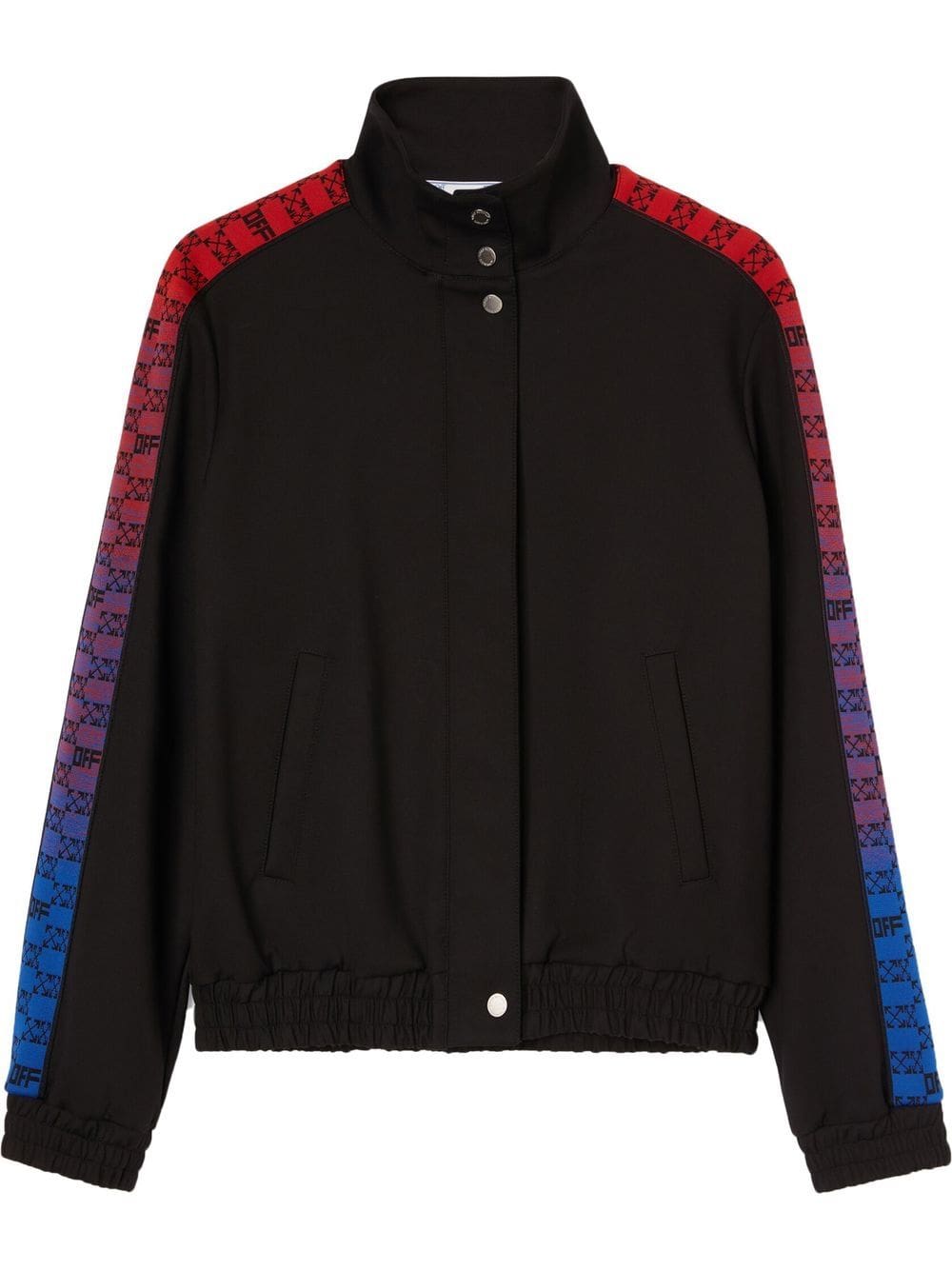 Off-White monogram-band track jacket
