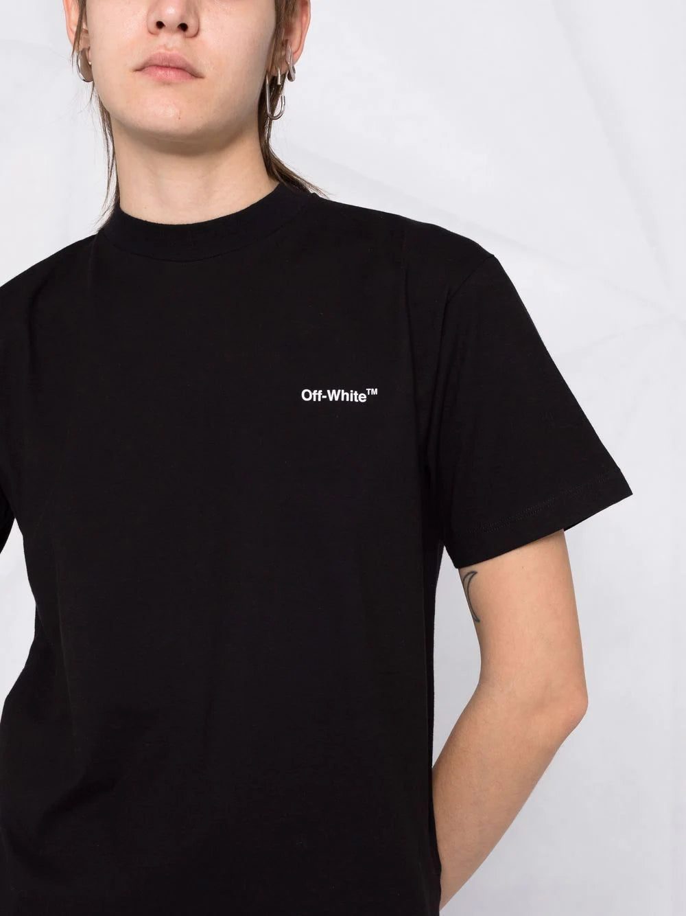 Off-White logo-print Diag T-shirt - Image 3