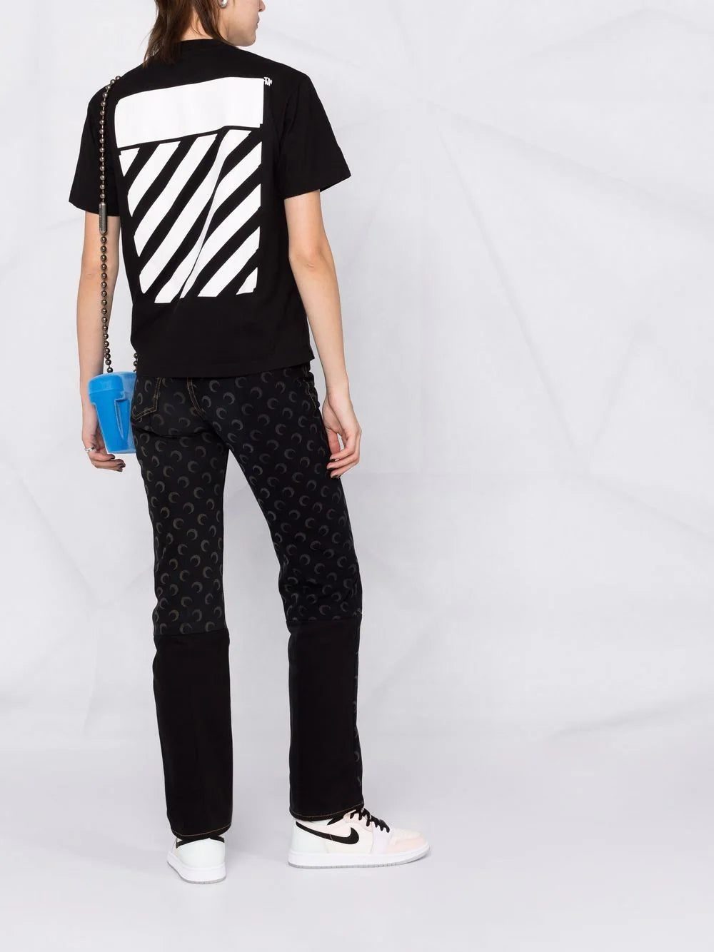 Off-White logo-print Diag T-shirt - Image 2