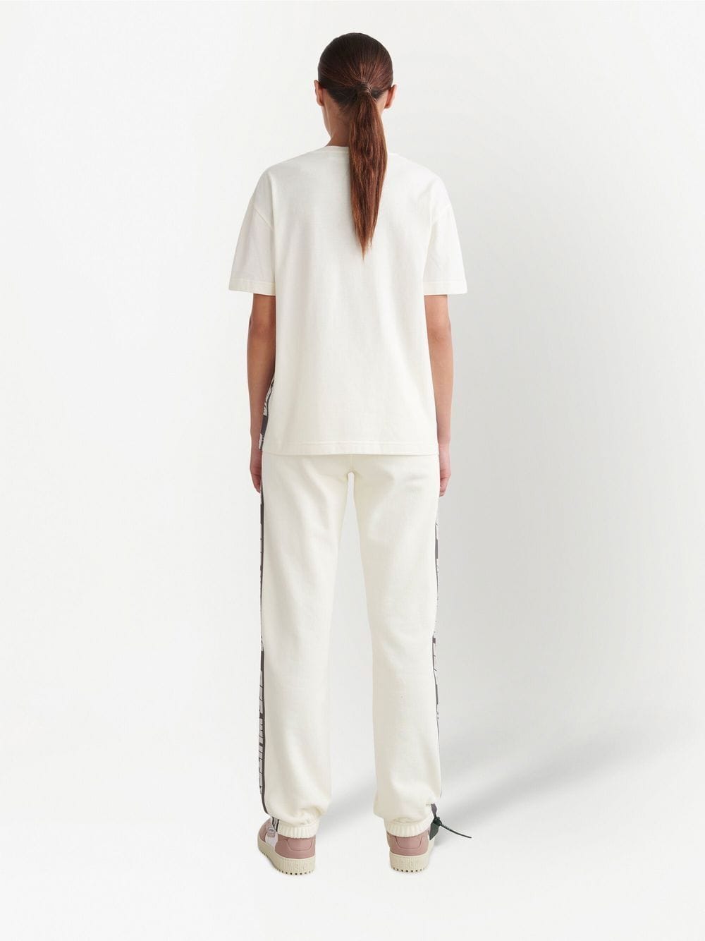 Off-White logo-band T-shirt - Image 4