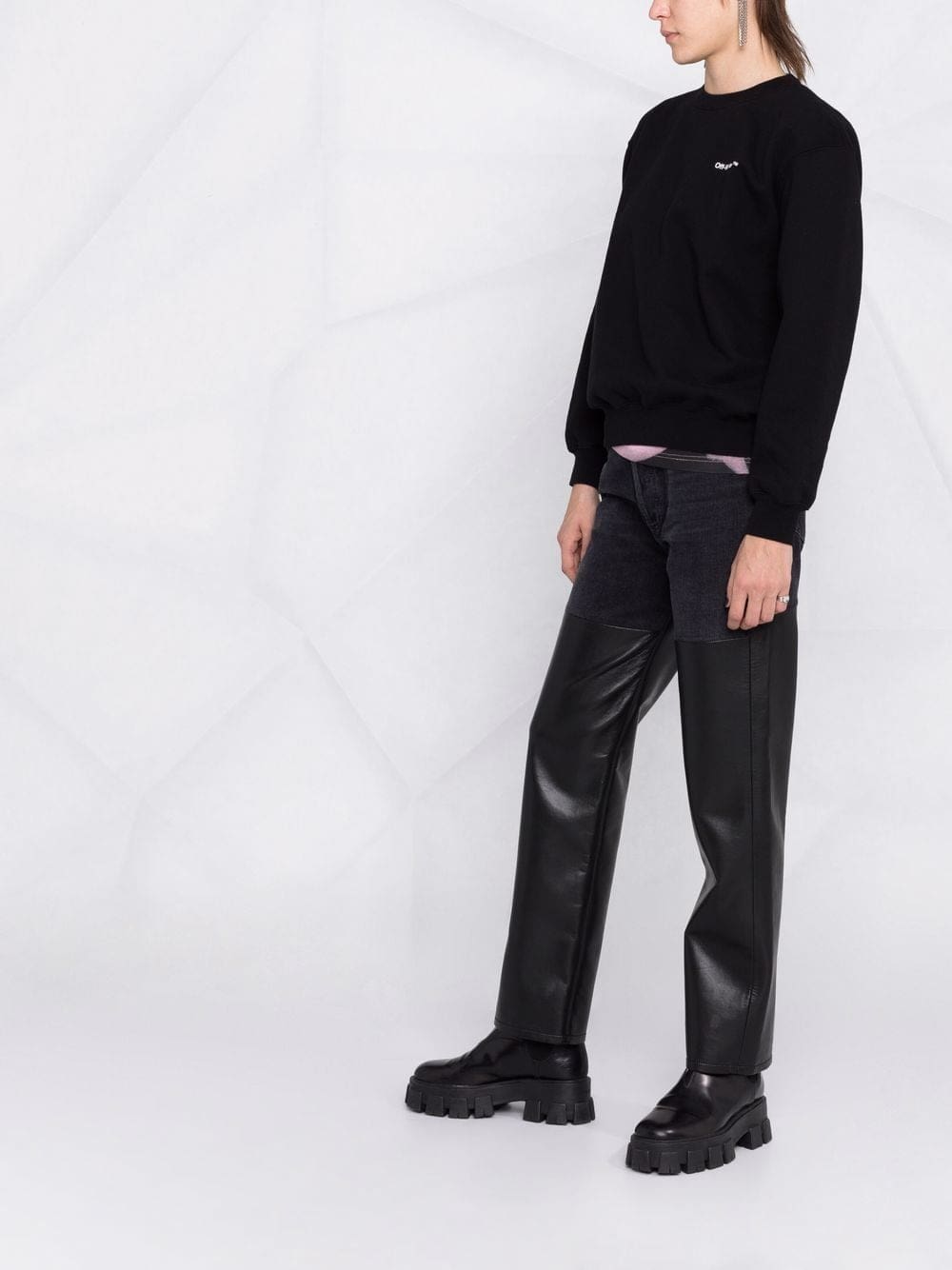 Off-White Diag-stripe print sweatshirt - Image 4