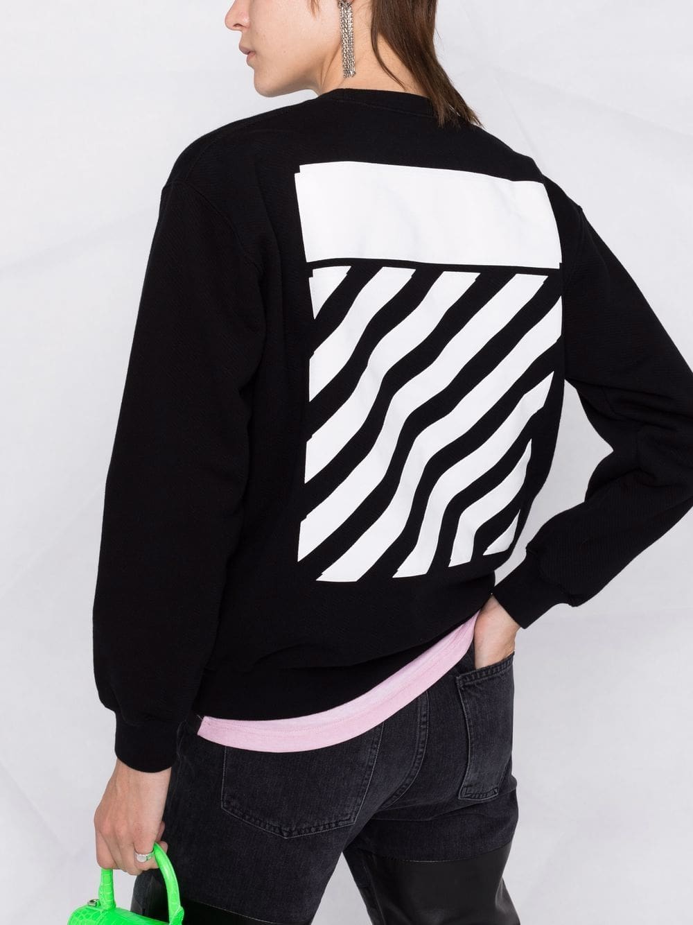 Off-White Diag-stripe print sweatshirt - Image 5