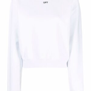 Off-White Off-stamp cropped sweatshirt