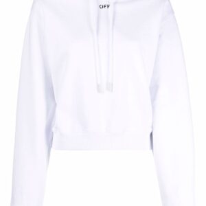 Off-White Off-stamp cropped hoodie