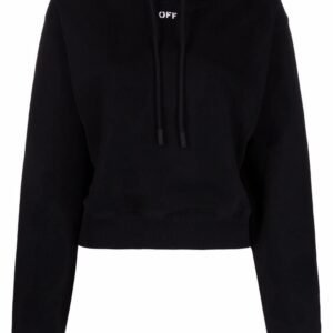 Off-White Off-stamp cropped hoodie