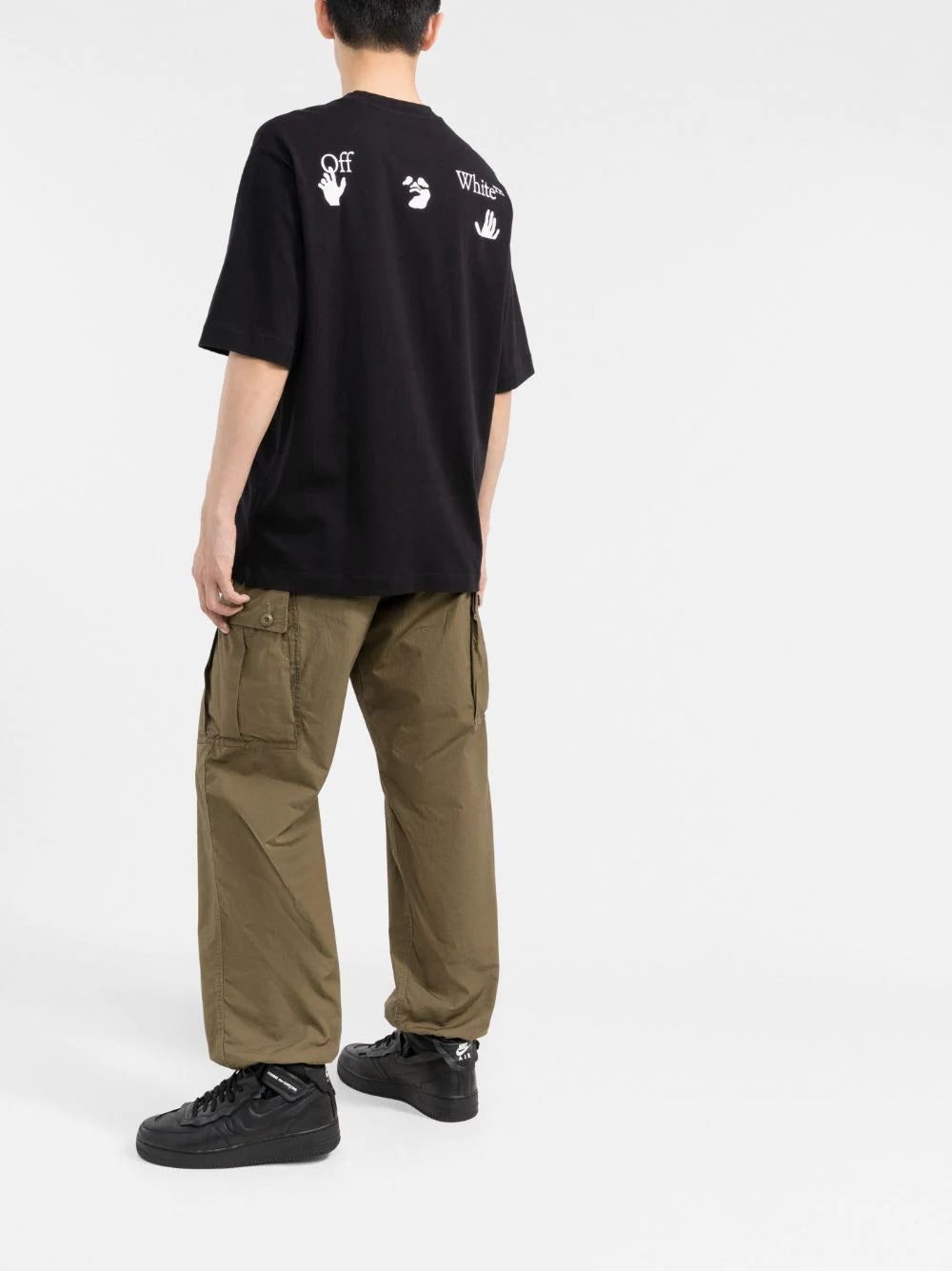 Off-White logo-print short-sleeve T-shirt - Image 4