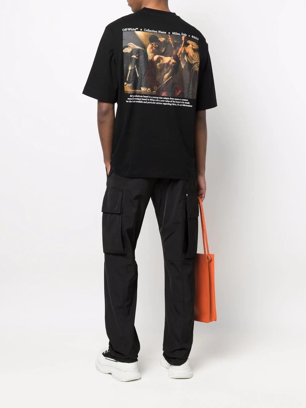 Off-White Caravaggio Crowning print T-shirt - Image 2