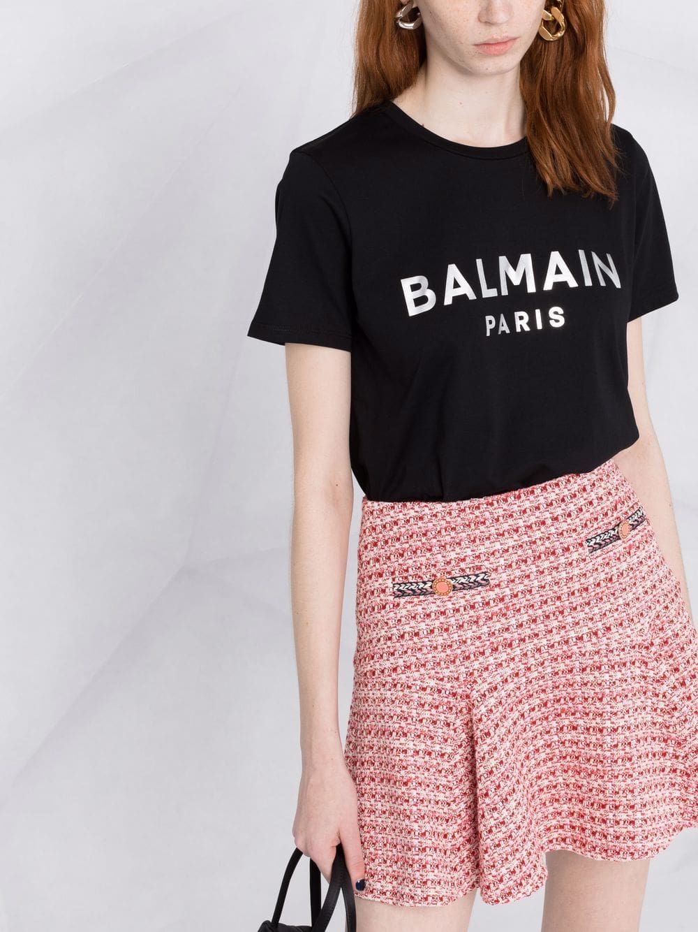 Balmain logo-print short-sleeve T-shirt - Image 5