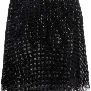 Prada crystal-embellished tulle skirt